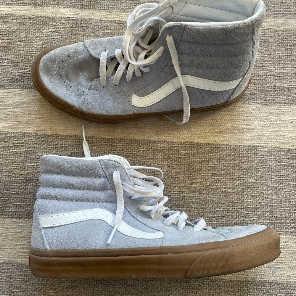 Vans High Top Custom Design Sz 7.5 Men, 9 Women